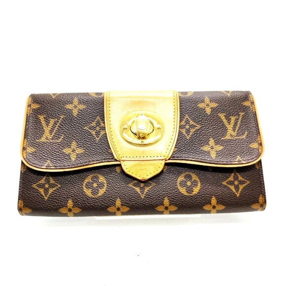Louis Vuitton Long Wallet Brown Monogram 447-070425 - Picture 1 of 9